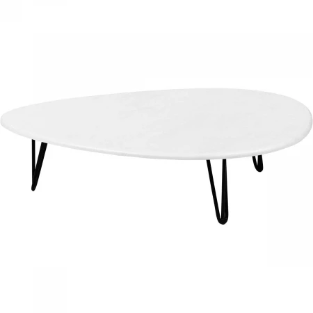 Журнальный стол Калифорния Дадли белый бетон 0008758202