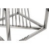 Журнальный стол Garda Decor 13RXET8082L-Silver Журнальный стол Garda Decor 13RXET8082L-Silver