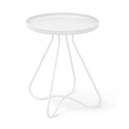 Журнальный стол Sheffilton SHT-CT3-1 белый муар 1181042201