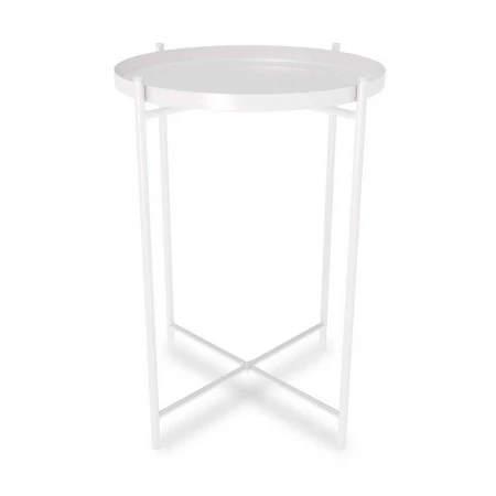 Журнальный стол Sheffilton SHT-CT8-1 белый муар 2412647701