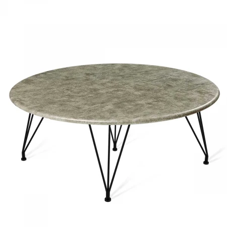 Журнальный стол Sheffilton SHT-TU29/H36/МДФ 80 лофт медь/чёрный муар 5726877702