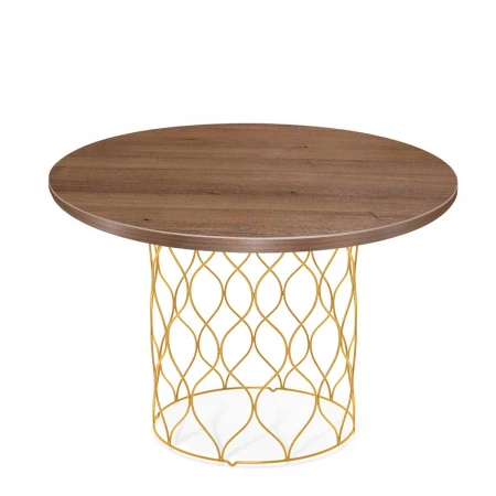 Журнальный стол Sheffilton SHT-TU49/ЛДСП 60 золото/орех тьеполо 5072218105