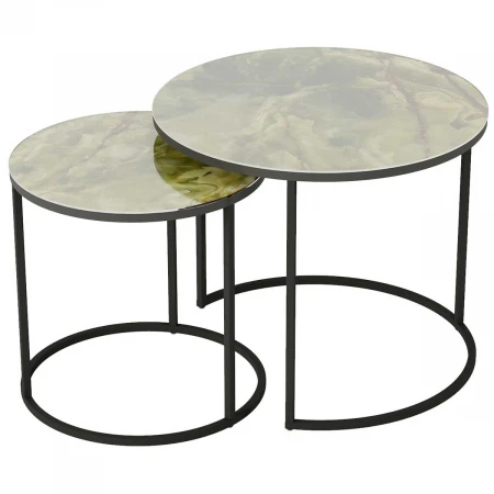 Комплект столов Калифорния Стелла Зеленый оникс 3215346701