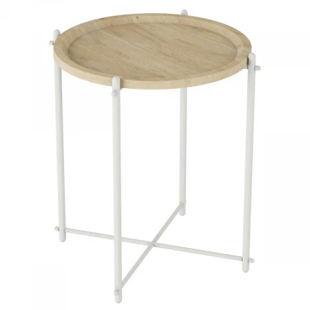 Журнальный стол Калифорния Кнуд Дуб санремо/Белый 4637322702