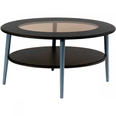 Журнальный стол Калифорния Эль со стеклом СЖС-01 венге 6039310806