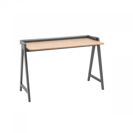 Письменный стол Stool Group Pyramid 118*53 светлое дерево/серый УТ000036013