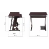 Компьютерный стол Woodville Livia 1680 Компьютерный стол Woodville Livia 1680