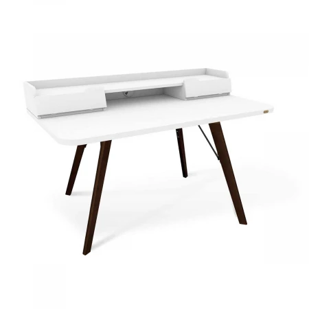 Письменный стол Sheffilton SHT-TU9-2/TT31 120/65 ЛДСП венге/белый шагрень 2726442501