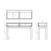 Консоль Garda Decor KFG070 Консоль Garda Decor KFG070