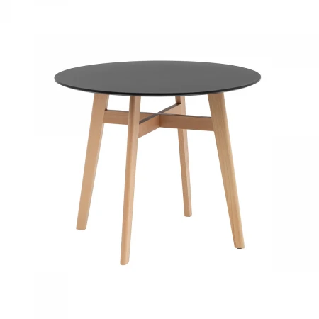 Кухонный стол Stool Group Target Circle D90 черный УТ000036021