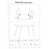 Кухонный стол Woodville Bianka 11630 Кухонный стол Woodville Bianka 11630