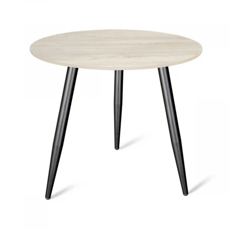 Кухонный стол Sheffilton SHT-T14/80 ЛДСП черный муар/дуб беленый 5399754101