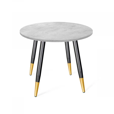 Кухонный стол Sheffilton SHT-TU14/90 ЛДСП черный муар/зол./бетон Чикаго свет.-сер. 5893059004