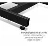 Кухонный стол Sheffilton SHT-TU6-BS2/80 МДФ белый черный муар/белый шагрень 7989591501 Кухонный стол Sheffilton SHT-TU6-BS2/80 МДФ белый черный муар/белый шагрень 7989591501