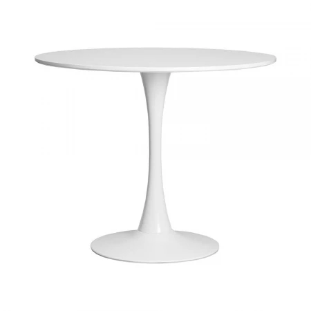 Стол обеденный DOBRIN MIA (белая столешница, белое основание) 219TD-LMZL MIA