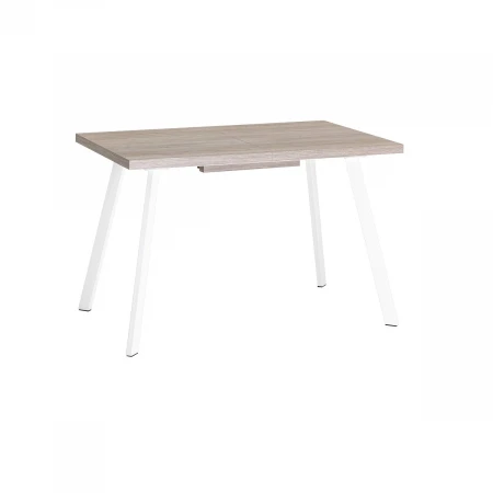 Кухонный стол Stool Group Plain 116-158*74 дуб/белый УТ000034571