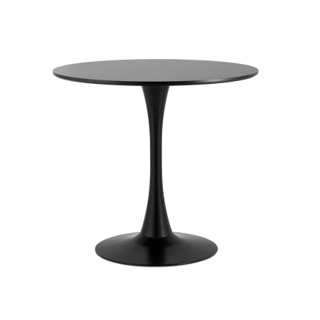 Кухонный стол Stool Group Tulip D80 черный УТ000036057