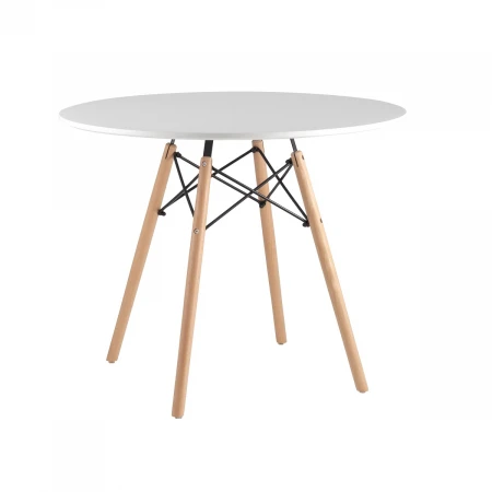Кухонный стол Stool Group DSW D90 белый УТ000001518