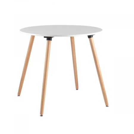 Кухонный стол Stool Group Oslo Round WT D80 белый УТ000000982