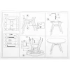 Кухонный стол Woodville Alto 11385