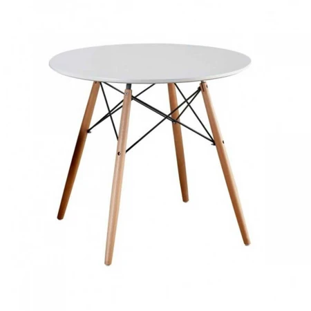 Кухонный стол AksHome Leila белый, мдф 38182