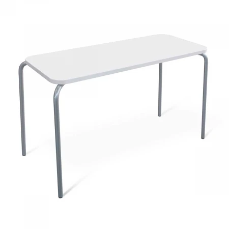 Кухонный стол Sheffilton SHT-T35 120/50 белый/хром лак 7478573501