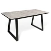 Кухонный стол Sheffilton SHT-T40/130-160 дуб аляска/черный 5557229202 Кухонный стол Sheffilton SHT-T40/130-160 дуб аляска/черный 5557229202