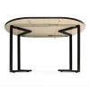 Кухонный стол Sheffilton SHT-T41/100-140 браун cтоун/черный 4153492502 Кухонный стол Sheffilton SHT-T41/100-140 браун cтоун/черный 4153492502
