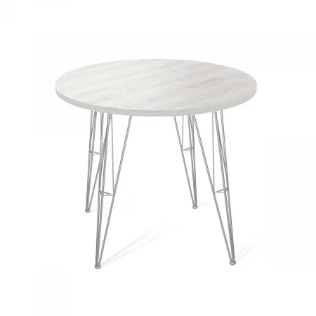 Кухонный стол Sheffilton SHT-TU10/80 ЛДСП хром лак/сосна касцина 2359864806