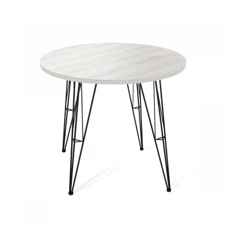 Кухонный стол Sheffilton SHT-TU10/80 ЛДСП черный муар/сосна касцина 2359864805