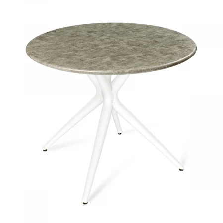 Кухонный стол Sheffilton SHT-TU30/МДФ 80 лофт медь/белый 6820834801