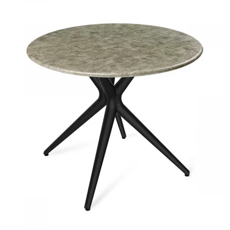 Кухонный стол Sheffilton SHT-TU30/МДФ 80 лофт медь/чёрный 6820834802