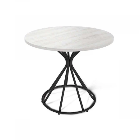 Кухонный стол Sheffilton SHT-TU4-1/90 ЛДСП черный муар/сосна касцина 8486319702