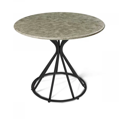 Кухонный стол Sheffilton SHT-TU4-1/МДФ 80 лофт медь/чёрный муар 5045230802