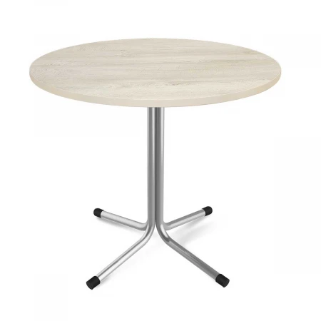 Кухонный стол Sheffilton SHT-TU7/80 ЛДСП хром лак/дуб беленый 5330281301