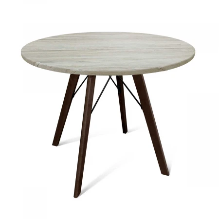 Кухонный стол Sheffilton SHT-TU9/90 МДФ венге/дуб верона белый 1855979005