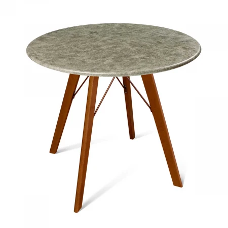 Кухонный стол Sheffilton SHT-TU9/МДФ 80 лофт медь/тёмный орех 3864876313