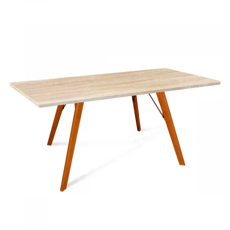 Кухонный стол Sheffilton SHT-TU9-2/120/80 МДФ светлый орех/дуб сонома светлый 8906184801