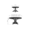 Кухонный стол Woodville Нозеан 543578 Кухонный стол Woodville Нозеан 543578