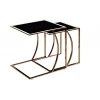 Приставной стол Garda Decor 13RXNT5076L-Gold