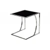 Приставной стол Garda Decor 13RXNT5076L-Silver