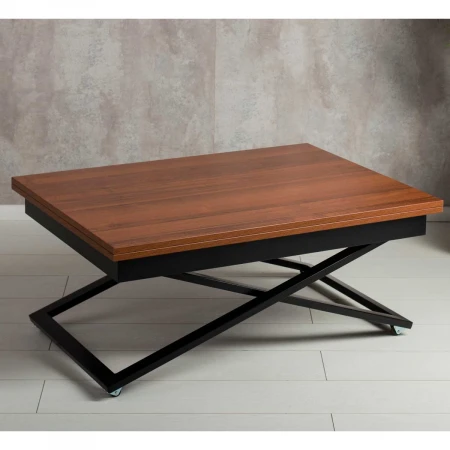 Стол-трансформер Levmar Accord D44/S53 (миланский орех/черные опоры) 8034734301