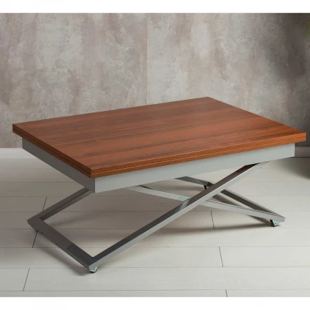 Стол-трансформер Levmar Accord D44/S59 (миланский орех/серебро) 6356808401