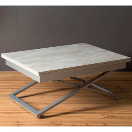 Стол-трансформер Levmar Accord D51/S59 (бетон/серебро) 6402132101