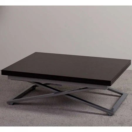 Стол-трансформер Levmar Compact D23/S59 венге/ опоры серебро 7125110701