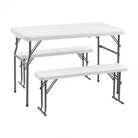 Комплект складной мебели Stool Group белый УТ000036671