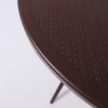 Садовый стол AksHome Palermo 65*71, пластик, коричневый 94019