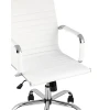 Офисное кресло TopChairs City S белое D-101 white Офисное кресло TopChairs City S белое D-101 white