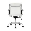 Офисное кресло TopChairs City S белое D-101 white Офисное кресло TopChairs City S белое D-101 white