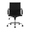 Офисное кресло TopChairs City S черное D-101 black Офисное кресло TopChairs City S черное D-101 black